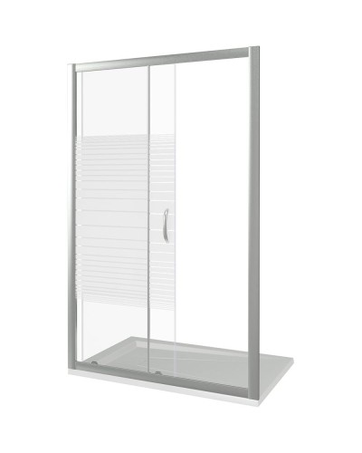 Душевая дверь в нишу Good Door Infinity WTW-130-C-CH 130 профиль Хром стекло прозрачное