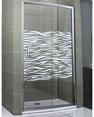 Душевая дверь в нишу Good Door Infinity WTW-130-C-CH 130 профиль Хром стекло прозрачное