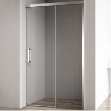 Душевая дверь Cezares Duet Soft 120 DUET SOFT-BF-1-120-C-Cr профиль Хром стекло прозрачное