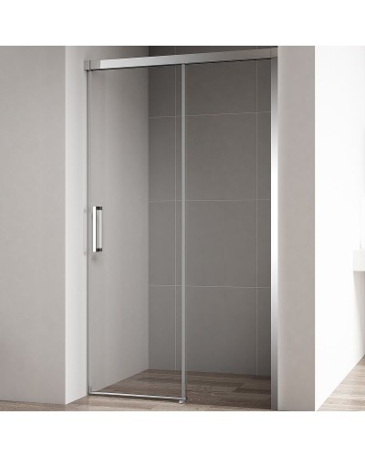 Душевая дверь Cezares Duet Soft 120 DUET SOFT-BF-1-120-C-Cr профиль Хром стекло прозрачное