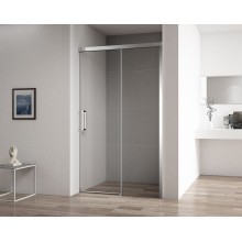 Душевая дверь Cezares Duet Soft 120 DUET SOFT-BF-1-120-C-Cr профиль Хром стекло прозрачное