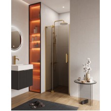 Душевая дверь в нишу CEZARES SLIDER-B-1-80/90-BR-BORO