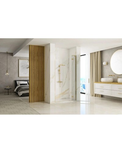 Душевая дверь 80 см Rea Hugo REA-K8410 прозрачное