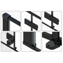 Душевая дверь 100 см Rea Fargo REA-K6330 прозрачное