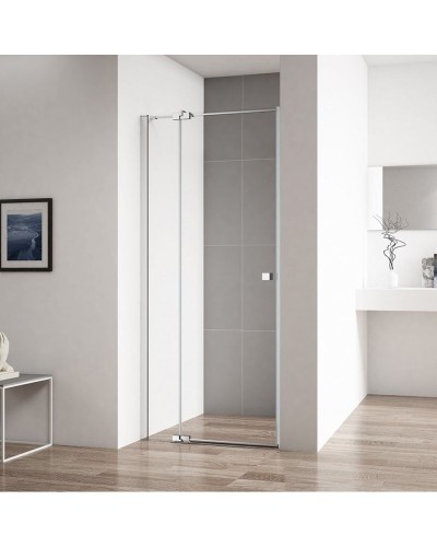 Душевая дверь Cezares Valvola 90 VALVOLA-B-1 профиль Хром стекло прозрачное