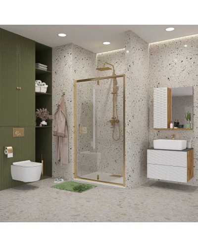 Душевая дверь 90 см Niagara NG-43-9AG прозрачное