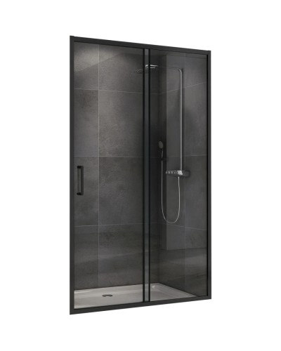 Душевая дверь 130 см Abber Schwarzer Diamant AG30130B5 прозрачное