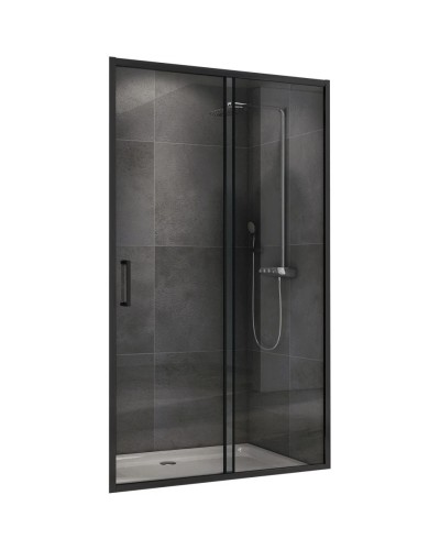 Душевая дверь 140 см Abber Schwarzer Diamant AG30140B5 прозрачное