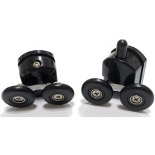 Душевая дверь 140 см Abber Schwarzer Diamant AG30140B5 прозрачное