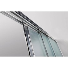 Душевая дверь 100 см Cezares FAMILY-B-BF-3-100-P-Cr текстурное стекло