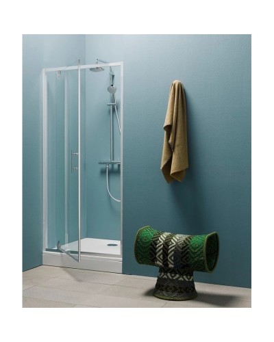 Душевая дверь 90 см Kolpa San Eco Quat Luna TVO/S 90 прозрачное