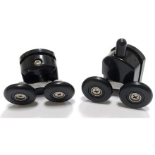 Душевая дверь 100 см Abber Schwarzer Diamant AG30100BMH матовое