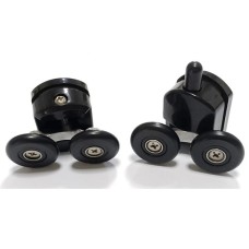 Душевая дверь 100 см Abber Schwarzer Diamant AG30100BMH матовое