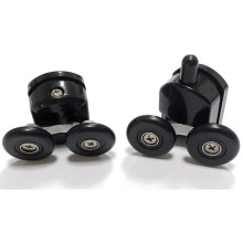 Душевая дверь 100 см Abber Schwarzer Diamant AG30110BMH матовое