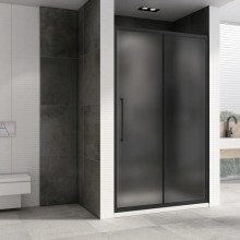 Душевая дверь 100 см Abber Schwarzer Diamant AG30110BMH матовое