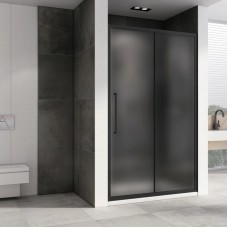 Душевая дверь 100 см Abber Schwarzer Diamant AG30110BMH матовое