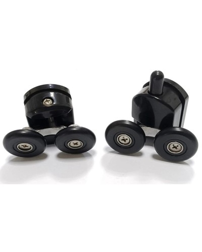 Душевая дверь 130 см Abber Schwarzer Diamant AG30130BMH матовое