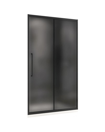 Душевая дверь 130 см Abber Schwarzer Diamant AG30130BMH матовое