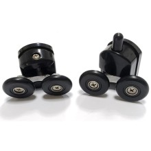 Душевая дверь 140 см Abber Schwarzer Diamant AG30100BMH матовое