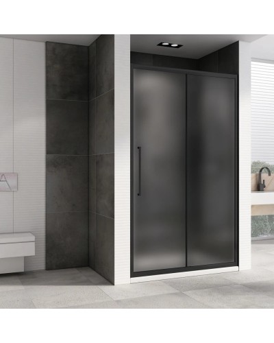 Душевая дверь 150 см Abber Schwarzer Diamant AG30150BMH матовое