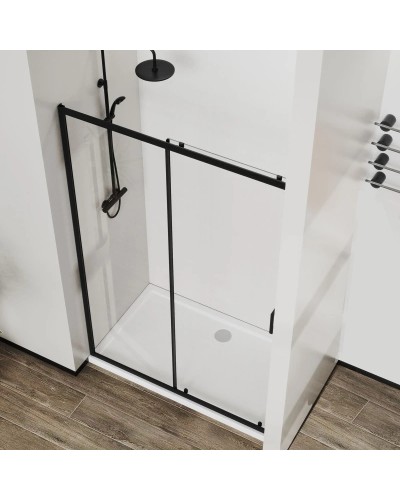 Душевая дверь 110 см Vincea City VDS-5CT110CLB прозрачное