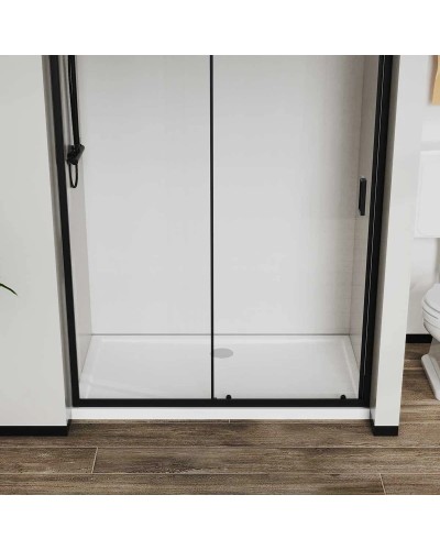 Душевая дверь 120 см Vincea City VDS-5CT120CLB прозрачное