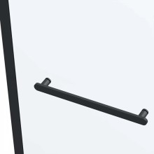 Душевая дверь 140 см Vincea Como Soft VDS-1CS140CLB прозрачное