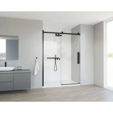 Душевая дверь 140 см Vincea Como Soft VDS-1CS140CLB прозрачное