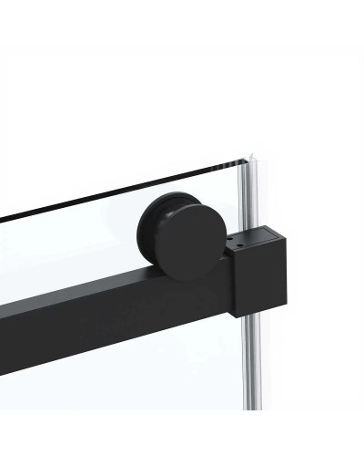 Душевая дверь 150 см Vincea Como Soft VDS-1CS150CLB прозрачное