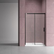 Душевая дверь 140 см Vincea Dice VDS-4D140CLB прозрачное