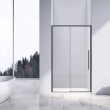 Душевая дверь 130 см Vincea Slim-N VDS-4SN130CLB прозрачное