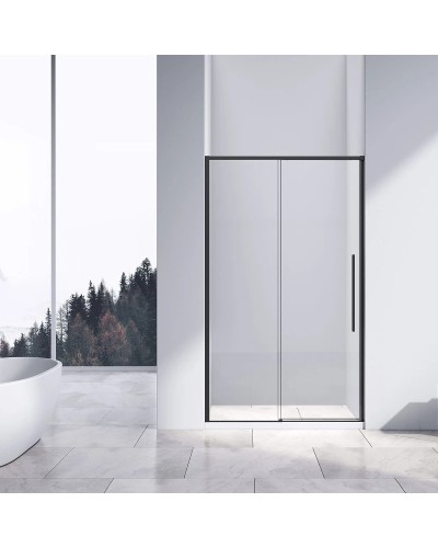 Душевая дверь 130 см Vincea Slim-N VDS-4SN130CLB прозрачное