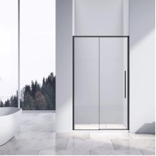 Душевая дверь 140 см Vincea Slim-N VDS-4SN140CLB прозрачное