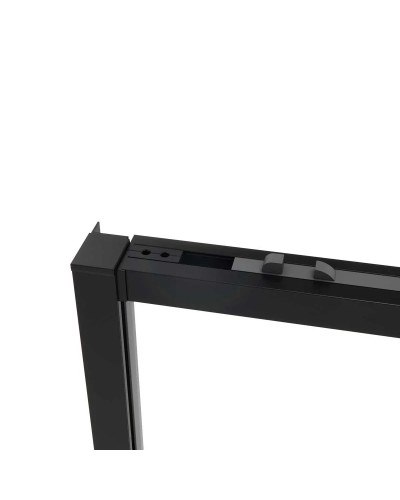 Душевая дверь 150 см Vincea Slim Soft VDS-1SS150CLB прозрачное