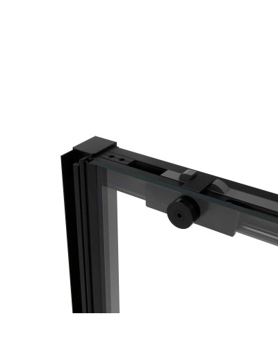 Душевая дверь 150 см Vincea Slim Soft VDS-1SS150CLB прозрачное