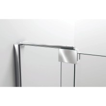 Душевая дверь 81,2-90 см Vincea Extra VDP-1E8090CLGM прозрачное