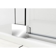 Душевая дверь 101,2-110 см Vincea Extra VDP-1E1011CLGM прозрачное