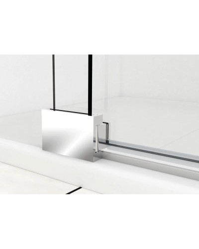 Душевая дверь 101,2-110 см Vincea Extra VDP-1E1011CLGM прозрачное