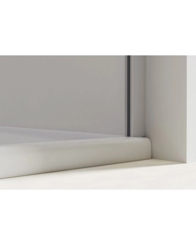 Душевая дверь 111,2-120 см Vincea Extra VDP-1E1112CLGM прозрачное