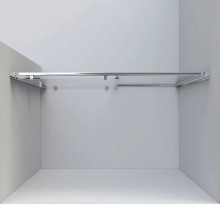 Душевая дверь 120 см Vincea Garda VDS-1G120CLGM прозрачное