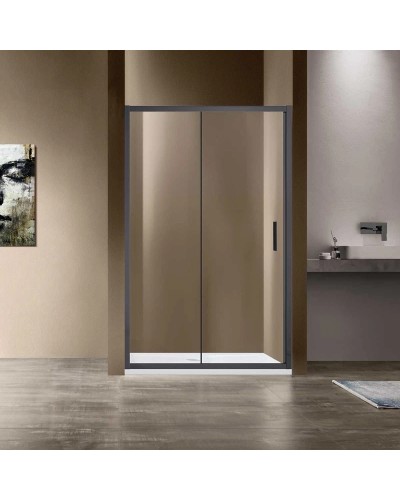 Душевая дверь 140 см Vincea Garda VDS-1G140CLGM прозрачное