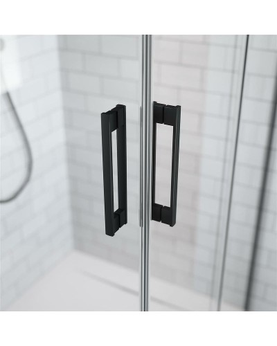 Душевая дверь Radaway Idea Black DWJ 150 R 387019-54-01R профиль Черный стекло прозрачное