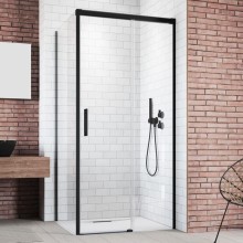 Душевая дверь Radaway Idea Black KDJ 140 R 387044-54-01R профиль Черный стекло прозрачное