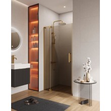 Душевая дверь в нишу CEZARES SLIDER-B-1-100/110-BR-BORO