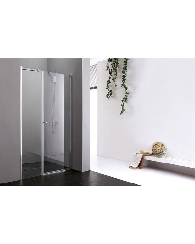 Душевая дверь Cezares Elena 110 ELENA-W-B-11-30+80-C-Cr профиль Хром стекло прозрачное