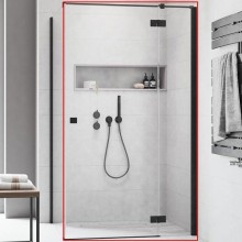 Душевая дверь Radaway Essenza New KDJ 100 R 385040-54-01R профиль Черный стекло прозрачное