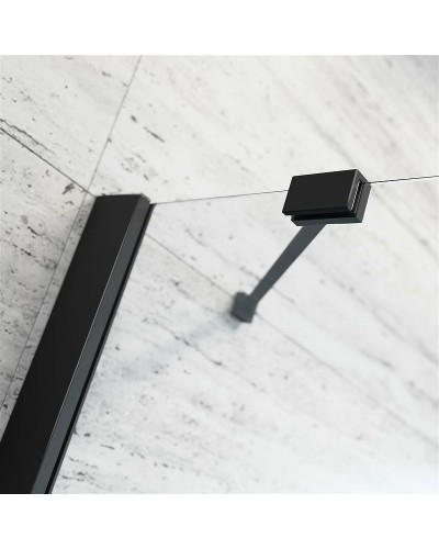 Душевая дверь Radaway Essenza New KDJ 100 R 385040-54-01R профиль Черный стекло прозрачное