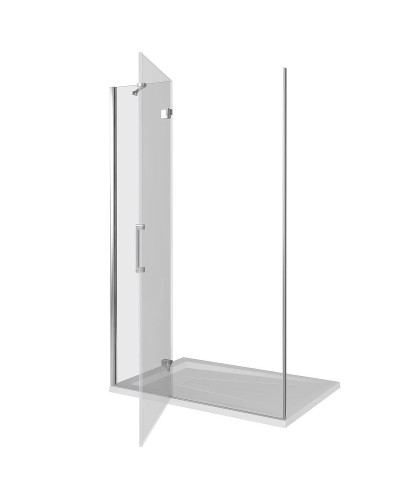 Душевая дверь Good Door Saturn WTW-110-C-CH-L 110 профиль Хром стекло прозрачное