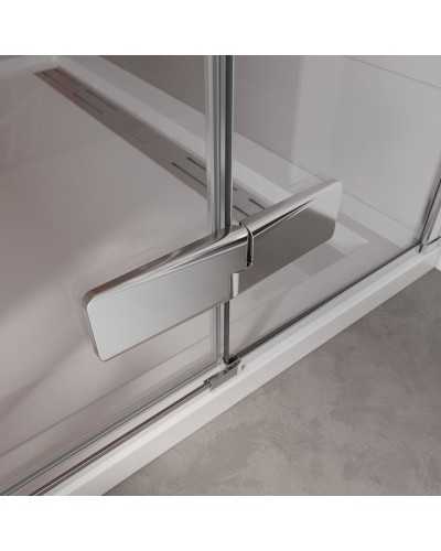 Душевая дверь в нишу CEZARES LINER-B-12-100-C-Cr-R правая