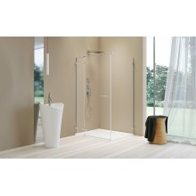 Душевая дверь Radaway Arta KDJ II/KDD II/DWJS 60 386455-03-01L профиль Хром стекло прозрачное